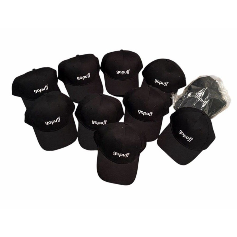 Lot Of 10 Gopuff Hats NEW Adjustable baseball Cap